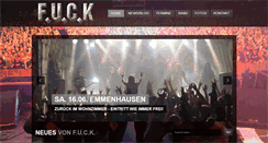 Desktop Screenshot of fuck-band.de