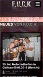 Mobile Screenshot of fuck-band.de